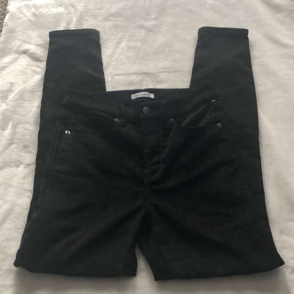 Good American Good Legs Suede-Like Jeans - Picture 5 of 14